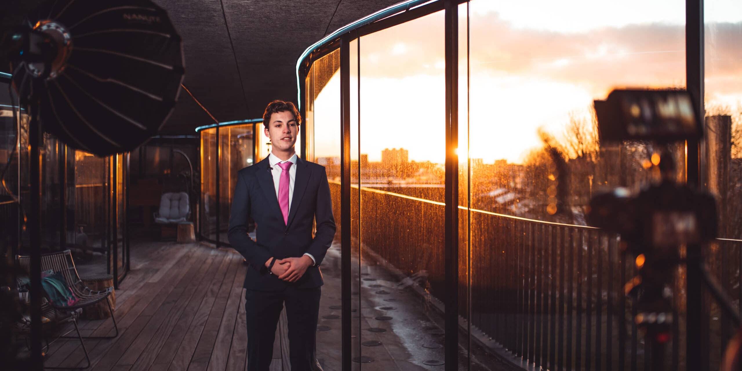 zonsondergang videoproductie video marketing trends 2021 header
